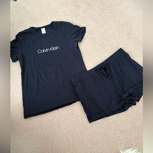 Calvin Klein Navy Blue PJ Set